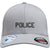 POLICE Flexfit Fitted Hat - Structured Uniform Baseball Cap for Security, Guard & Law Enforcement Officers