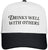 Drinks Well With Others Two Toned Twill Hat | Funny Party Drinking Embroidered Snapback Cap for Men & Women