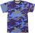 Tactical Camouflage T-Shirt Army Fashion Color Camo Military Crewneck Short Sleeve Top Tee Shirt