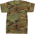 Tactical Camouflage T-Shirt Army Fashion Color Camo Military Crewneck Short Sleeve Top Tee Shirt