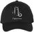 Zodiac Signs Embroidered Baseball Hat | Adjustable Astrology Horoscope Monthly Symbols Designs Structured Cap, Black
