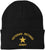 Veteran Retired Army Embroidered Beanie - Veterans Day & Army Retirement Gift for Men & Women - 100% Acrylic Knit Cuffed Cap