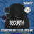 SECURITY Beanie FLEECE Lined Hat Warm LARGE EMBROIDERY Winter Watch Cap Winter Security Uniform Hat