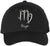 Zodiac Signs Embroidered Baseball Hat | Adjustable Astrology Horoscope Monthly Symbols Designs Structured Cap, Black