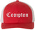 Compton Old English Embroidered Trucker Hat | Classic Deluxe Snapback Mesh Snapback Cap