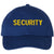 SECURITY Low Profile Baseball Dad Cap Unstructured Uniform Guard Officer Agent Adjustable Hat
