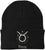 Zodiac Signs Embroidered Beanie | Acrylic Warm Skull Astrology Horoscope Monthly Symbols Designs Watch Cap, Black