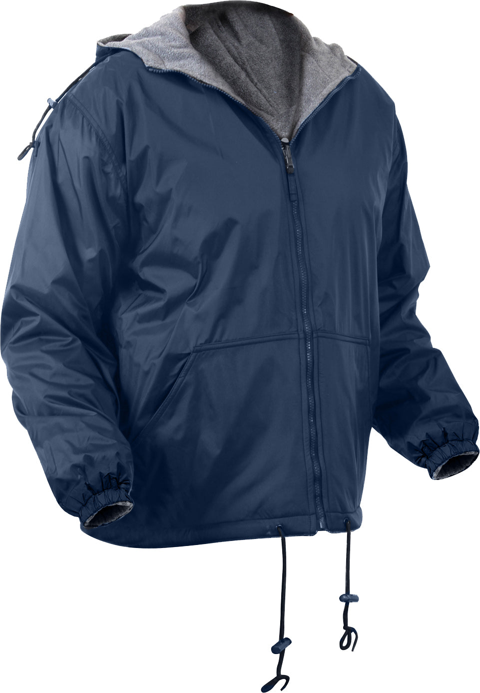 Nylon shell fleece lined jacket deals