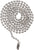 Silver - Military GI Style Dog Tag Chain Set with 24 in. and 4 1 2 in. Chains