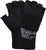 Black - Genuine GI Fingerless Gloves - Wool Nylon USA Made