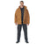 Work Brown - Tactical M-65 Field Jacket Army Coat M65 - Poly/Cotton with Liner
