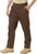 Brown - Tactical BDU Pants Cargo Fatigues - Poly/Cotton Twill - Button Fly