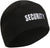 Black – Security Polar Fleece Watch Cap (Embroidered Winter Beanie)