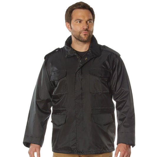 Black - Water Resistant M-65 Storm Jacket