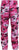 Pink Camouflage - Tactical BDU Pants Cargo Fatigues - Poly/Cotton Twill - Button Fly