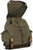 Olive Drab - Vintage Military Leather Trim Expedition Rucksack