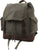 Olive Drab - Vintage Military Leather Trim Expedition Rucksack