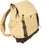 Khaki  Brown - Vintage Military Leather Trim Expedition Rucksack