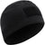 Black - Military Polar Fleece Watch Cap with Patch Attachment