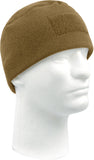 Coyote Brown - Military Polar Fleece Watch Cap with Patch Attachment