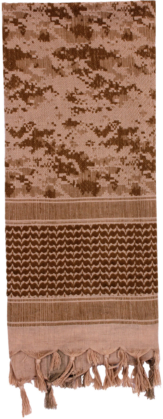 Digital Desert Camouflage - Shemagh Tactical Desert Scarf