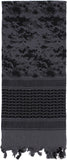 Subdued Urban Digital Camouflage - Shemagh Tactical Desert Scarf