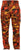 Savage Orange Camouflage - Tactical BDU Pants Cargo Fatigues - Poly/Cotton Twill - Button Fly
