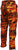 Savage Orange Camouflage - Tactical BDU Pants Cargo Fatigues - Poly/Cotton Twill - Button Fly