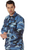 Sky Blue Camouflage - Military BDU Shirt - Polyester Cotton Twill