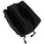 Black - Dual Compartment Travel and Shave Kit Bag - Cotton Canvas