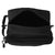 Black - Dual Compartment Travel and Shave Kit Bag - Cotton Canvas