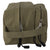 Olive Drab - Dual Compartment Travel and Shave Kit Bag - Cotton Canvas