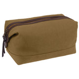 Coyote Brown - Canvas & Leather Travel Kit