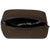 Brown - Canvas & Leather Travel Kit
