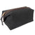 Charcoal Grey - Canvas & Leather Travel Kit