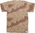 Tactical Camouflage T-Shirt Army Fashion Color Camo Military Crewneck Short Sleeve Top Tee Shirt