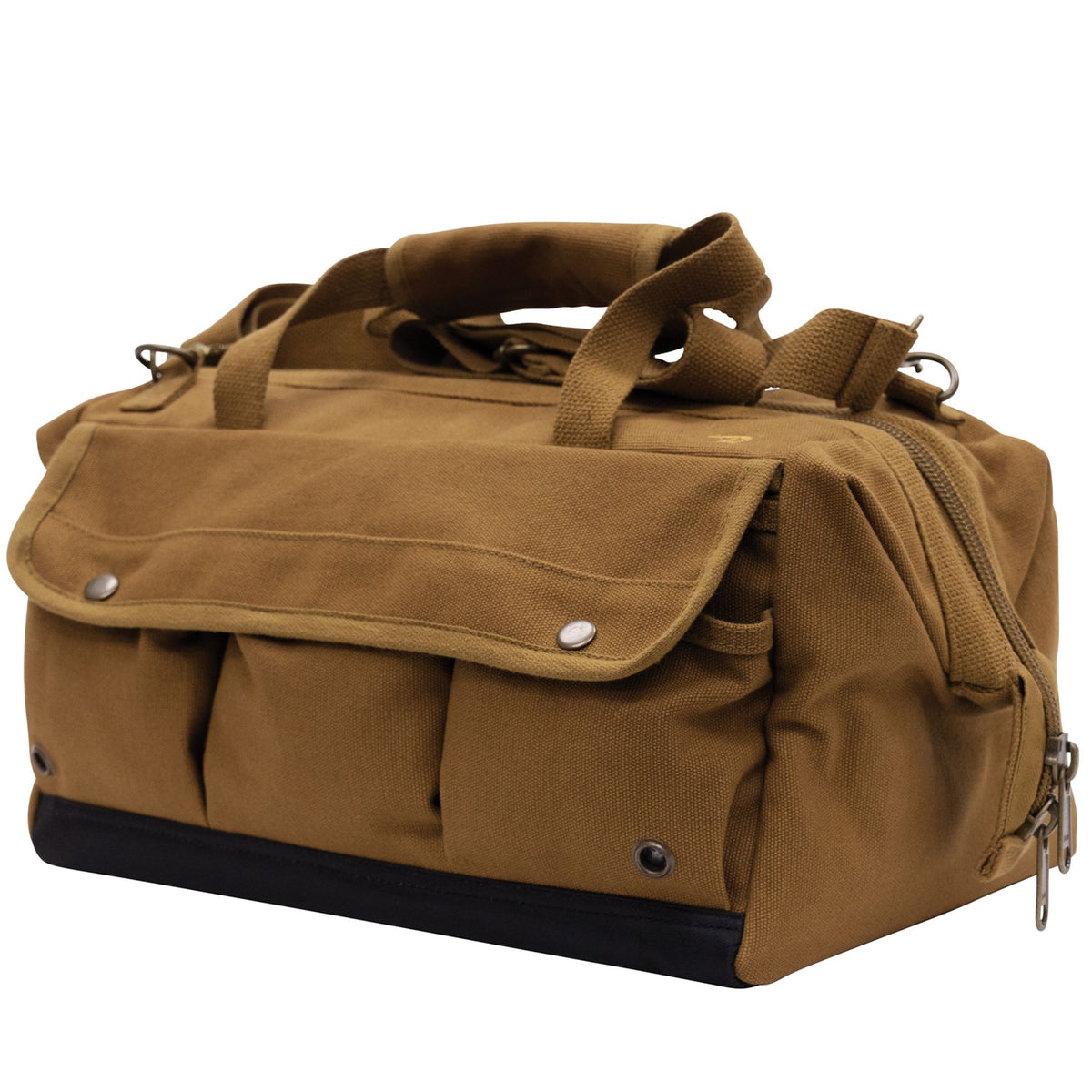 Work Brown Renovator Tool Bag 26 Tool Pocket Organizer Heavy-Duty Canvas