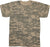 Tactical Camouflage T-Shirt Army Fashion Color Camo Military Crewneck Short Sleeve Top Tee Shirt