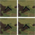 Military Rank Insignia Patch Multicam OCP Camouflage Hook & Loop Ripstop 4 Pack Made In USA