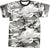 Tactical Camouflage T-Shirt Army Fashion Color Camo Military Crewneck Short Sleeve Top Tee Shirt