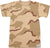 Tactical Camouflage T-Shirt Army Fashion Color Camo Military Crewneck Short Sleeve Top Tee Shirt