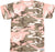 Tactical Camouflage T-Shirt Army Fashion Color Camo Military Crewneck Short Sleeve Top Tee Shirt