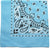 ARMYU Classic Trainmen Paisley Bandanas, Military Army Head Scarf Do-rag Cotton Bandanna Cover Biker Rags