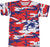 Tactical Camouflage T-Shirt Army Fashion Color Camo Military Crewneck Short Sleeve Top Tee Shirt