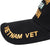 Black - Deluxe VIETNAM VETERAN Adjustable Baseball Cap, Structured, Brushed Cotton