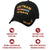 Black - Deluxe VIETNAM VETERAN Adjustable Baseball Cap, Structured, Brushed Cotton