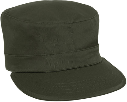 Olive Drab - Military Fatigue Cap - Polyester Cotton