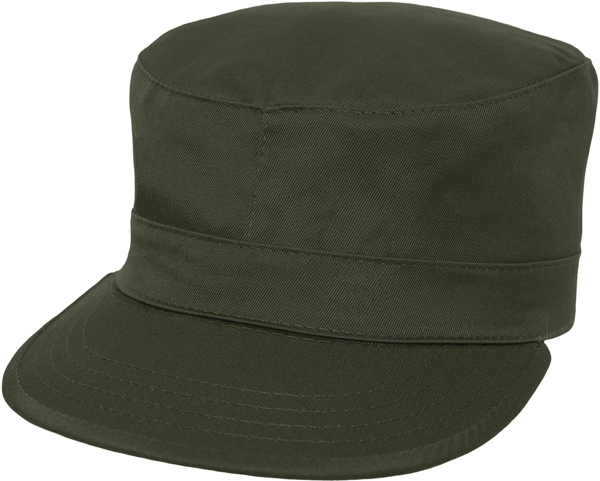 Olive Drab - Military Fatigue Cap - Polyester Cotton