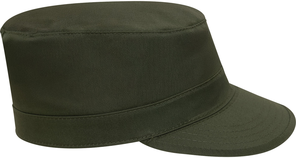 Olive Drab - Military Fatigue Cap - Polyester Cotton