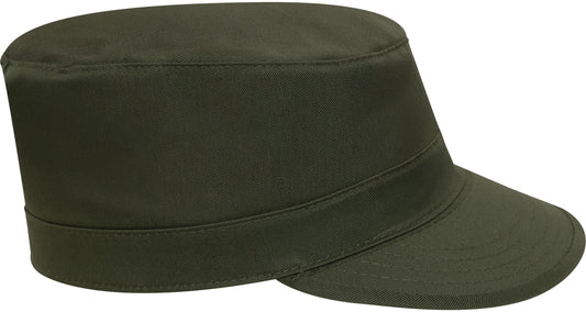 Olive Drab - Military Fatigue Cap - Polyester Cotton